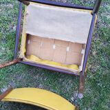 Set of 4 Scandinavian rosewood chairs from the 50s