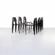 Jean Prouvé ‘Standard-SP’ dining chair for Vitra set/6