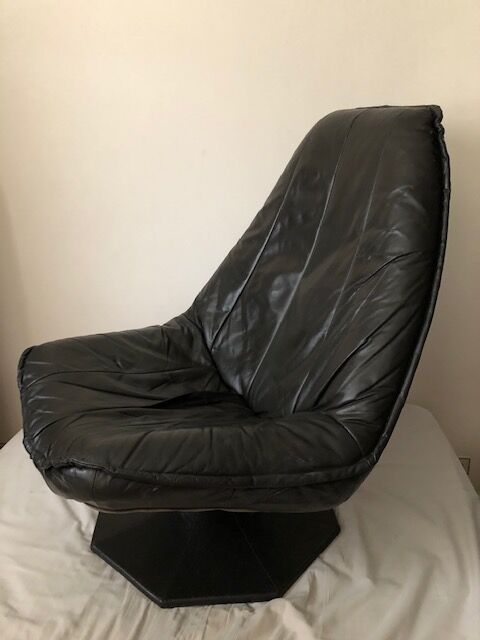 Leather armchair
