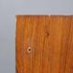 Vintage walnut veneer commode, design, Italy, 1950s