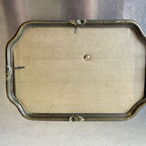 Vintage Gold colored Metal Picture Frame 18 cm x 12.5 cm