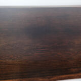 Dining table in rosewood with extension, of Danish design by Ellegaards Furniture, 1960s