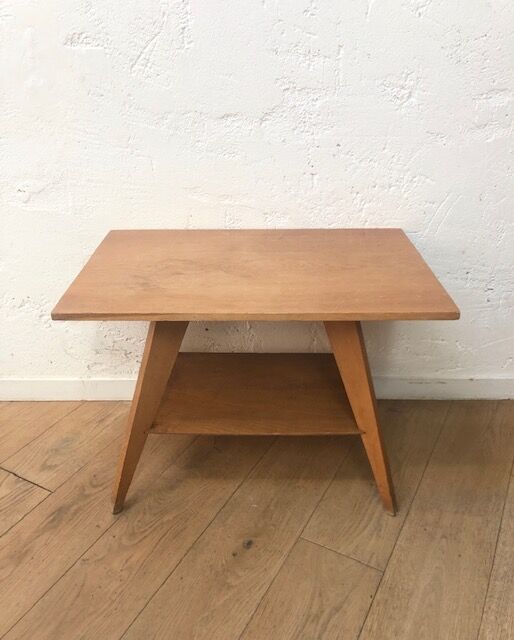 Vintage wooden coffee table