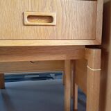 1960s Scandinavian oak entrance furniture
