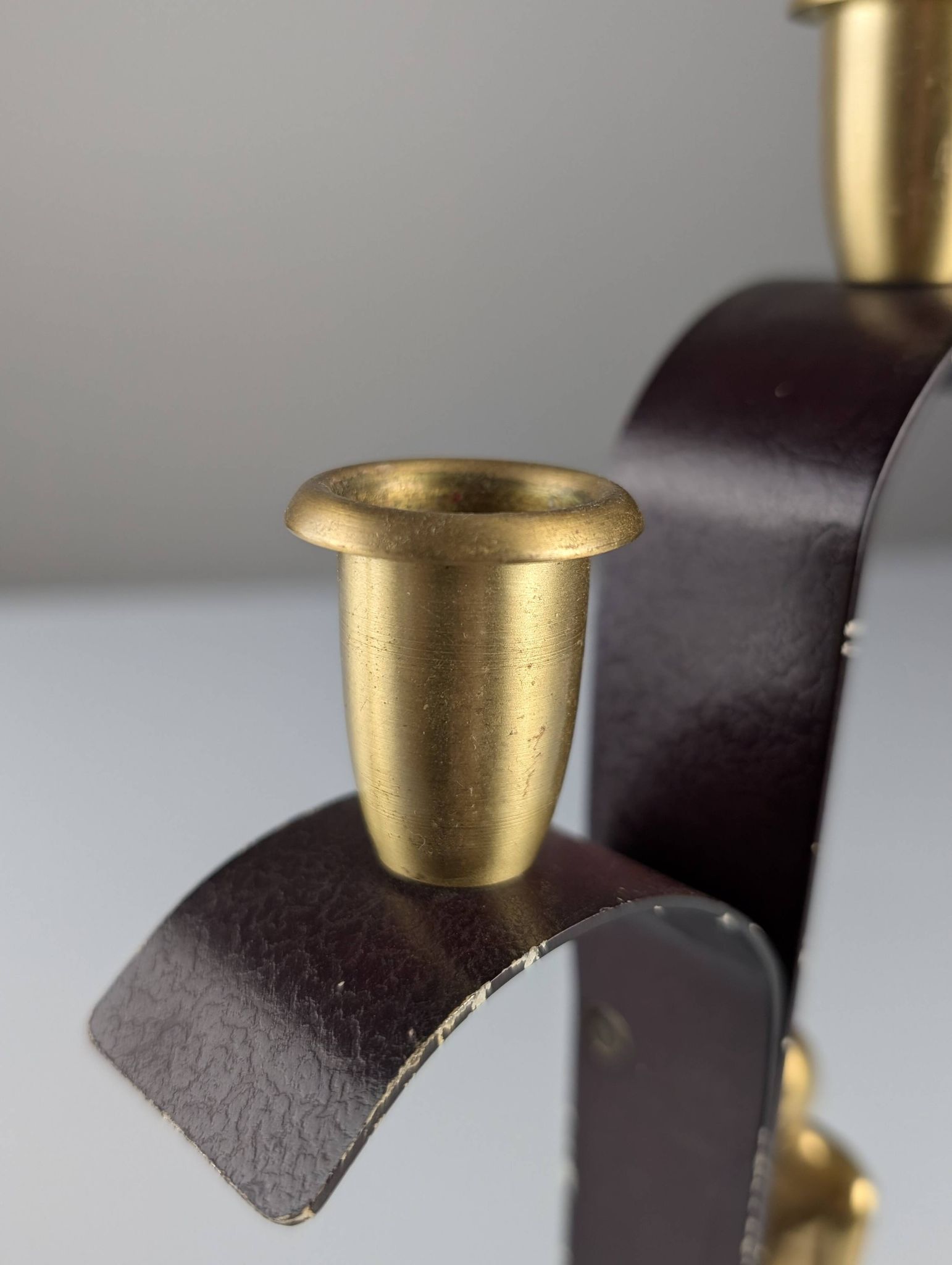 Art Deco Bronze Candelabra Pair by Karl Hagenauer, 1930s