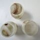 Three onyx candlesticks from the 70s