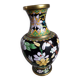 Vase vintage en émaux cloisonné