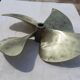 Radice bronze boat propeller