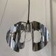 space age chrome metal suspension