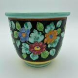 Cerart monaco cerart 3,811 polychrome decor floral 1950