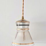 Vintage art deco hanging lamp