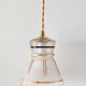 Vintage art deco hanging lamp