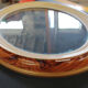 Oval frame "art deco" style