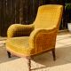 Paire de fauteuils napoleon III