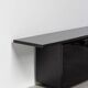 Giotto Stoppino for Acerbis Black Sheraton Sideboard Italy 1980s