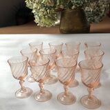 Rosaline d'Arcoroc liqueur glass