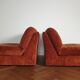 Chauffeuses 70 Roche Bobois vintage
