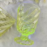 Baccarat uraline cups