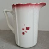 Ancien pichet fleurs roses Granit Hungary
