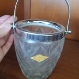 Crystal ice bucket
