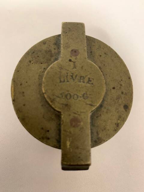 Charlemagne battery in gilded brass