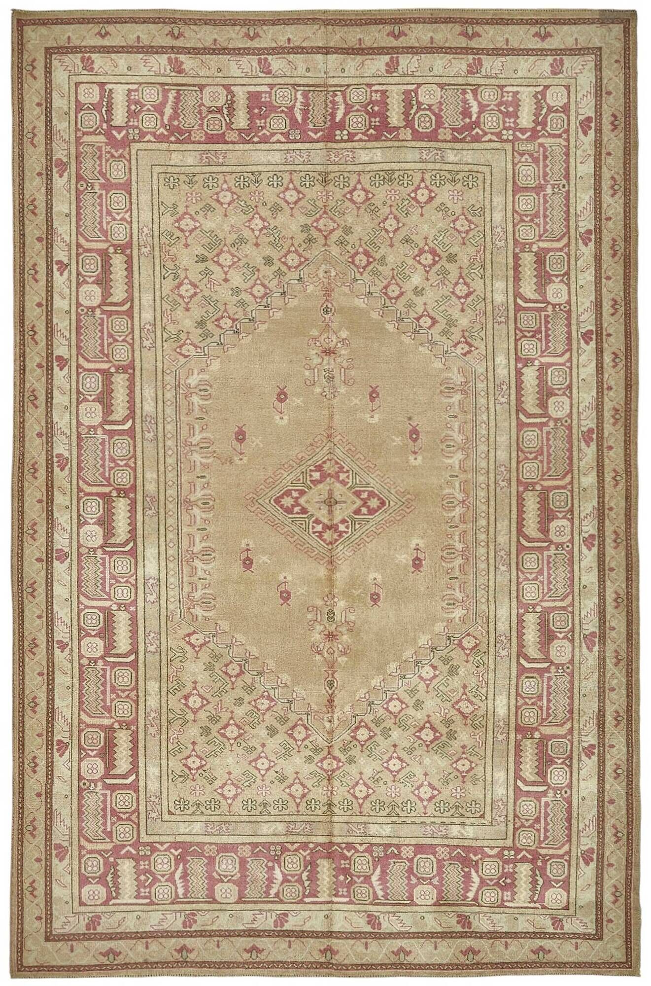 Turkish Vintage Anatolian Rug 210 cm x 324 cm