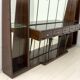 Console, buffet en noyer et miroir de Guglielmo Ulrich, Italie 1940