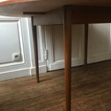 Vintage table with central extension