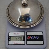 Butter dish and toaster English silverware