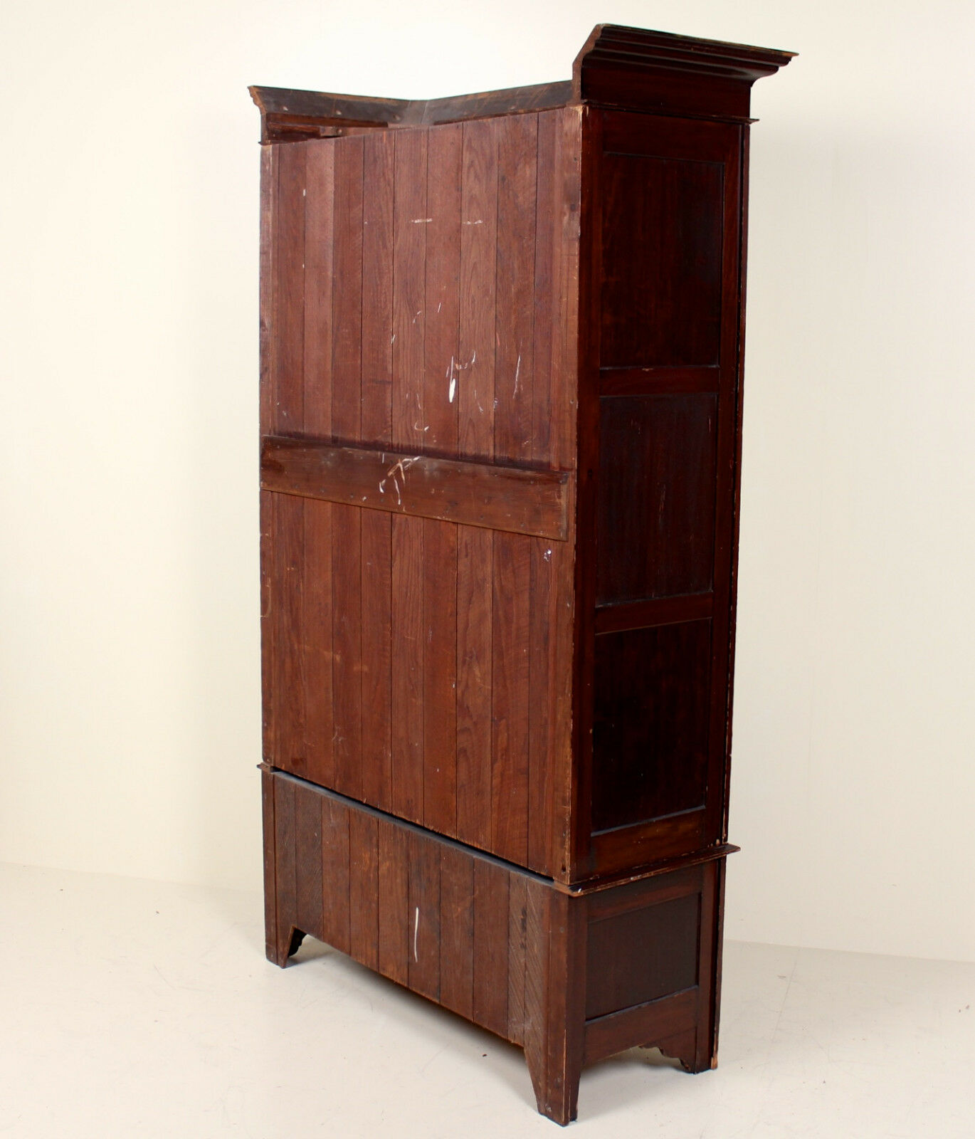 Wardrobe mahogany carved mirror new art