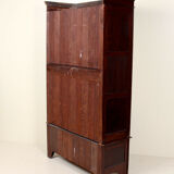 Wardrobe mahogany carved mirror new art