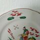 Plate in faience from Lunéville, St. Clement, Chinese decoration, late 19th century.