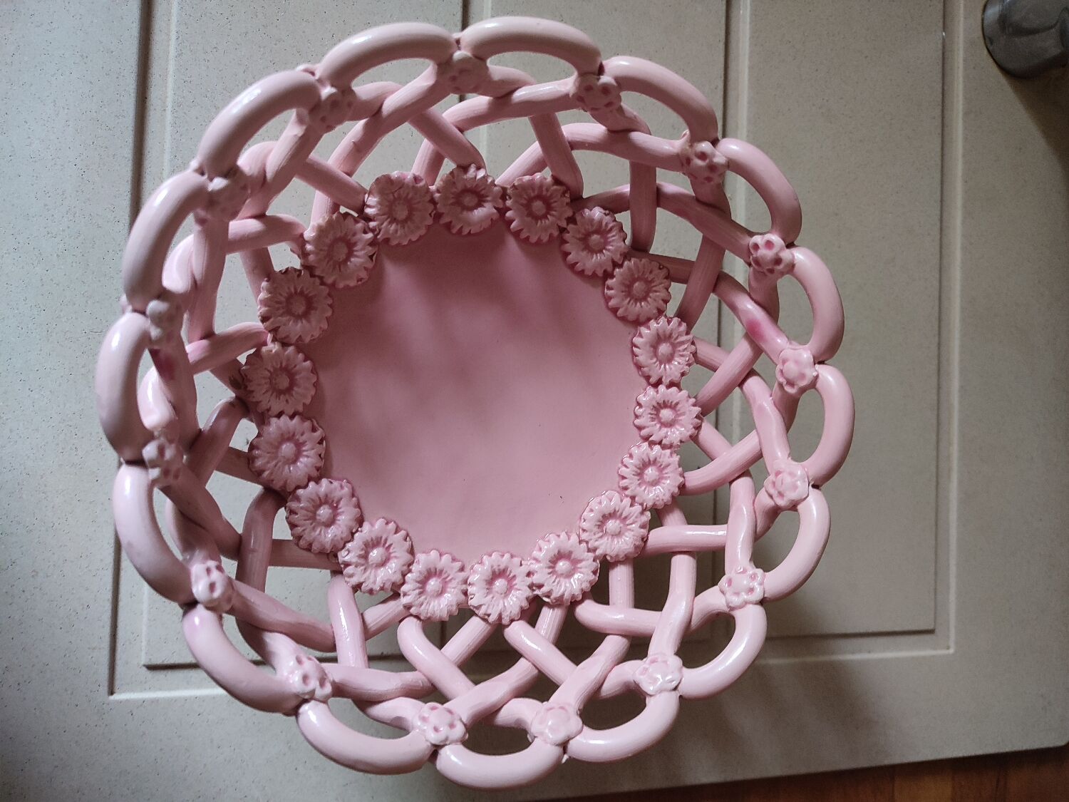 Stand cup Braided ceramic picket