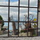 Miroir fenêtre d'usine en fer forgé