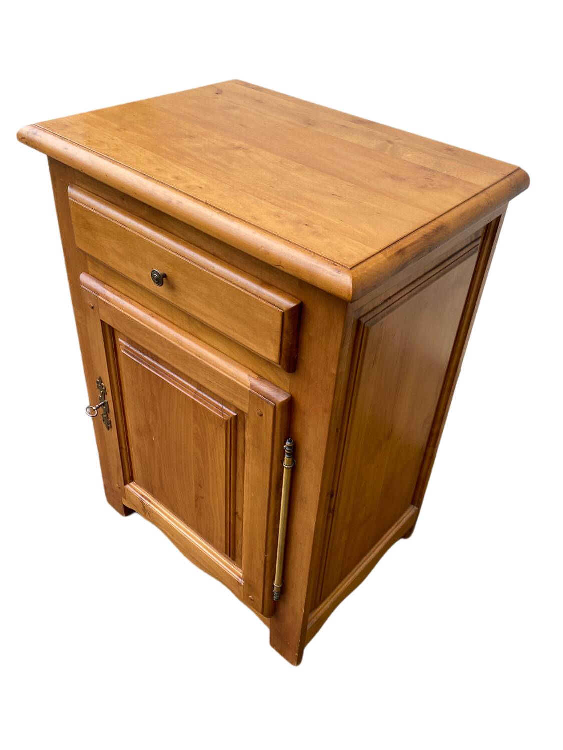 Oak storage cabinet