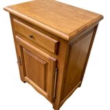 Oak storage cabinet