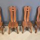 Vintage dining chairs by Depuydt, Belgium, 1960s