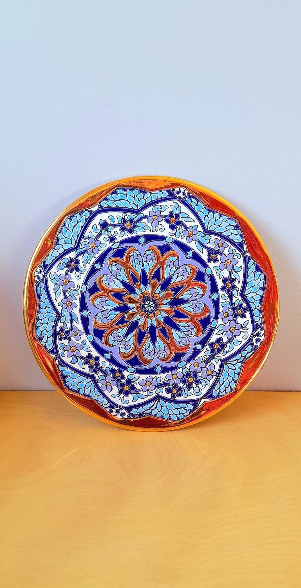 Cearco trivet gilded with fine gold