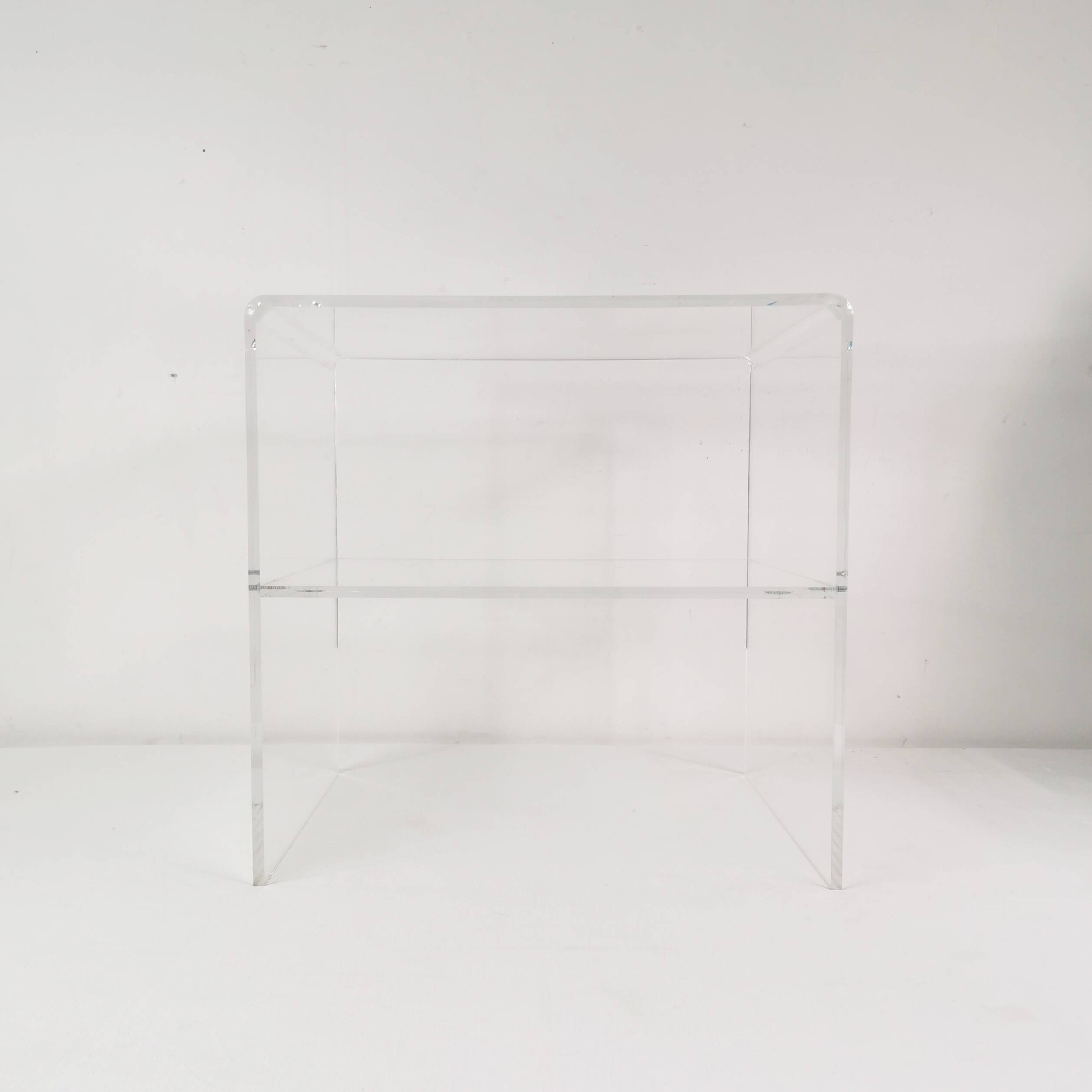 Side table with shelf, Germany, 1990s.