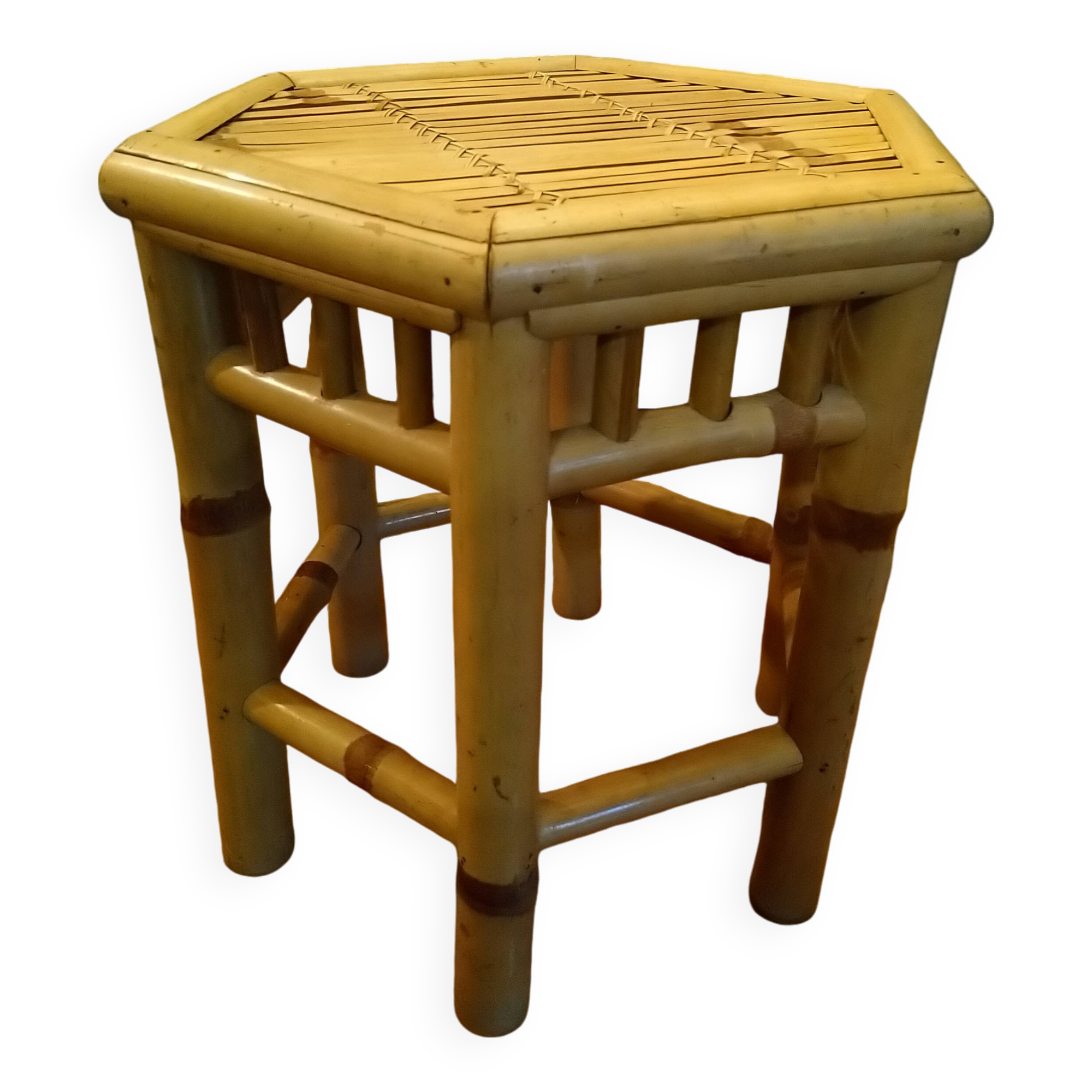 Side table, stool, bamboo plant stand