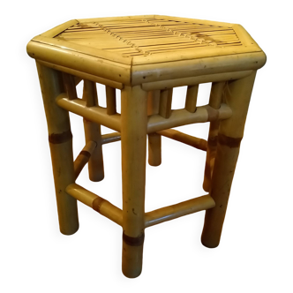 Side table, stool, bamboo plant stand