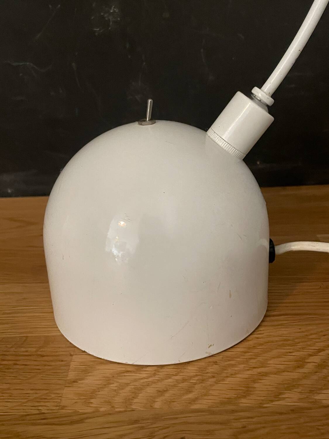 Postmodern metal table lamp, 1980s