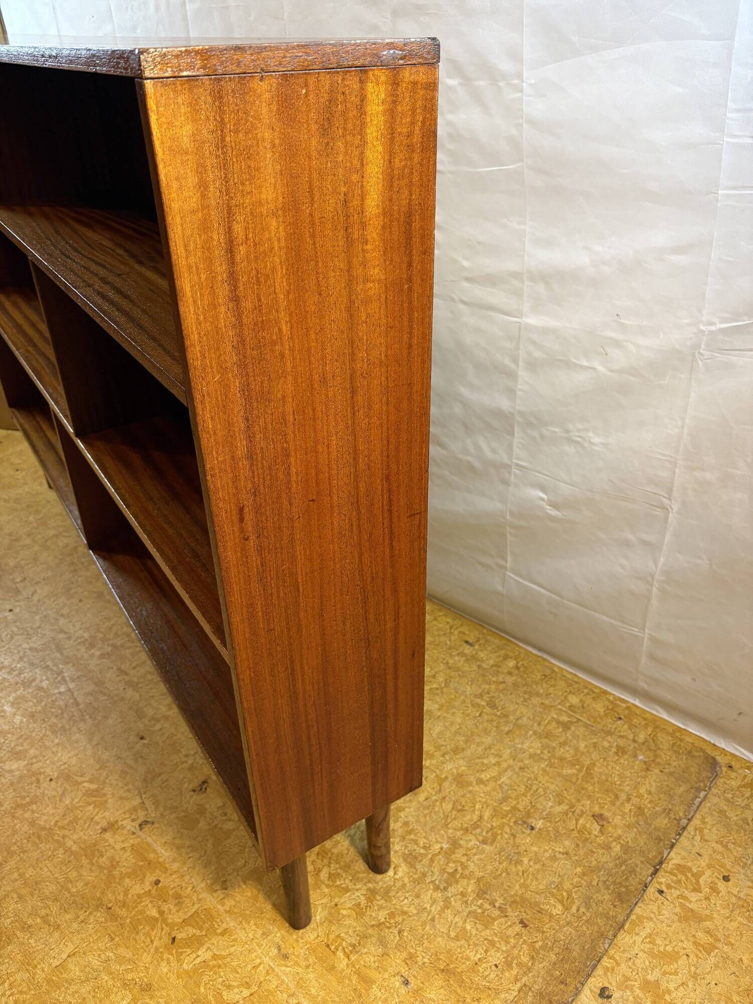 Mid Century Vintage Retro Danish Scandinavian Design Teak Bookcase 1960