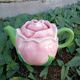 Théière en forme de rose