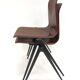 Vintage set of four Galvanitas S22 school chairs in the Netherlands