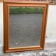 Miroir rectangulaire scandinave vintage en bois massif 61x51cm