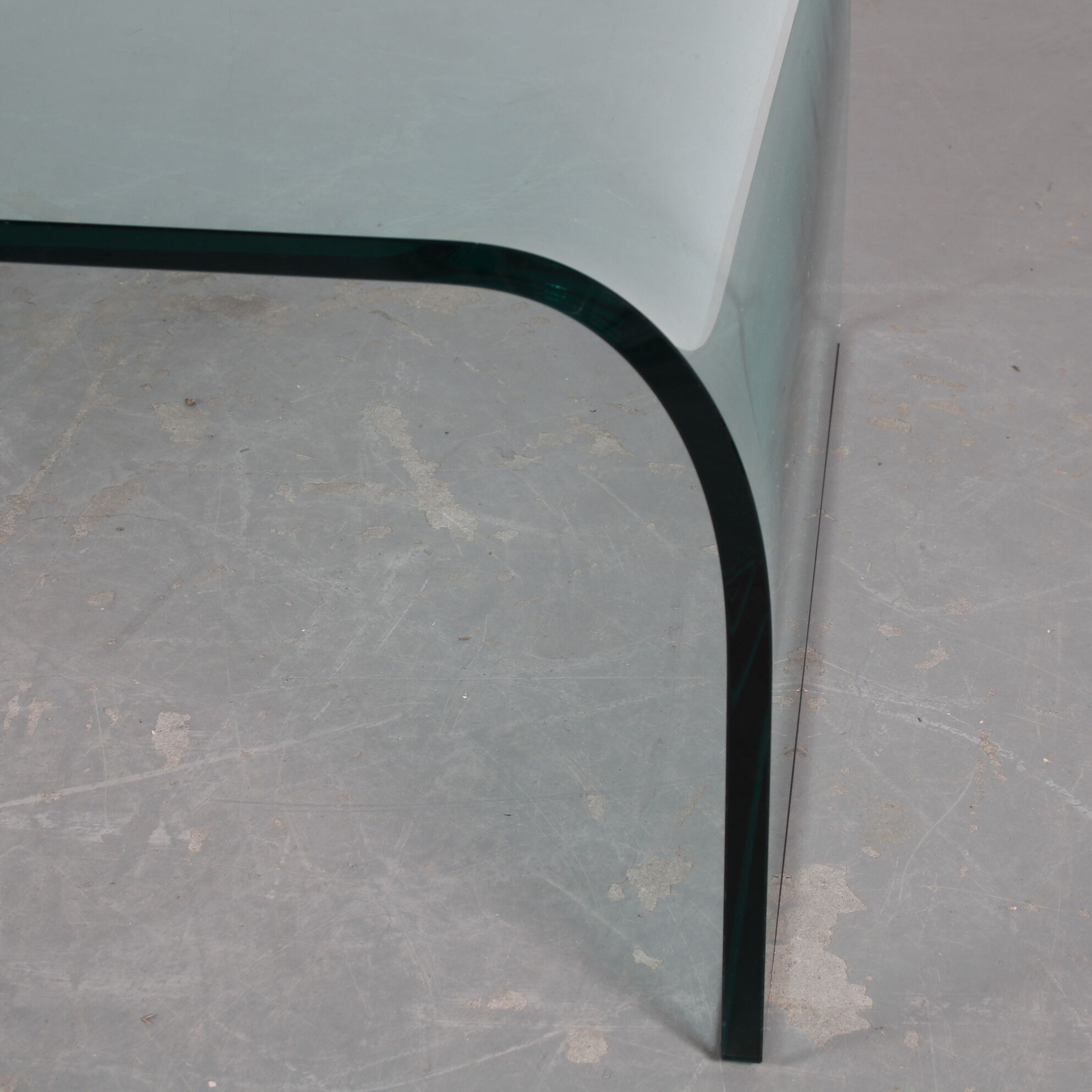 Table basse « Waterfall » des années 1970 par Angelo Cortesi pour Fiam, Italie