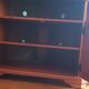 Solid wood corner TV cabinet Louis Philippe style