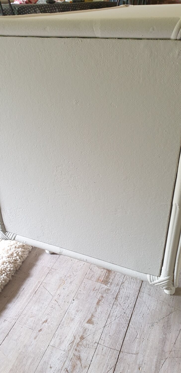 Rattan and bamboo chest of drawers