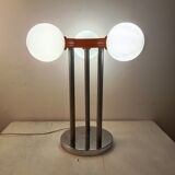 Lampe à poser opaline 3 feux